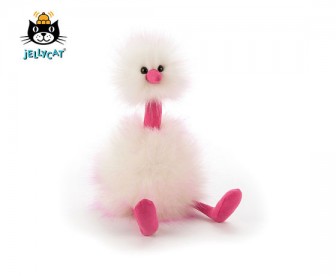 Jellycat Raspberry Ripple小绒球(中号:33厘米) Jellycat Raspberry Ripple小绒球(中号:33厘米)